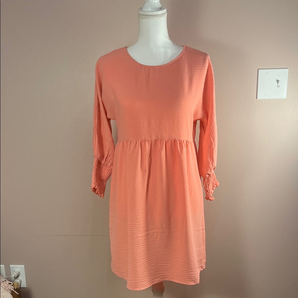 Romantic Coral Dress